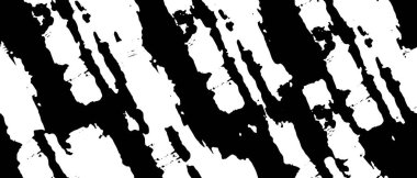 Grunge üst üste biniyor. Soyut siyah-beyaz vektör arkaplanı. Çatlak, leke ve noktalarda kirli desenli tek renkli klasik yüzey. Karanlık korku tarzında eski bir duvar.