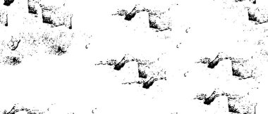 Koyu siyah beyaz grunge deseni. Kopyalama alanı için şablon. 