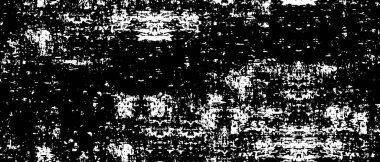 Grunge üst üste biniyor. Soyut siyah-beyaz vektör arkaplanı. Çatlak, leke ve noktalarda kirli desenli tek renkli klasik yüzey. Karanlık korku tarzında eski bir duvar.