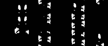 Siyah ve beyaz renklerde soyut koyu desen