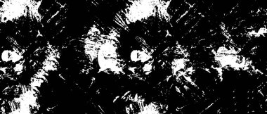 Siyah ve beyaz renklerde soyut koyu desen