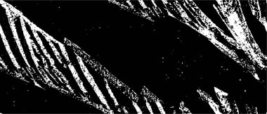 Kirli Siyah ve Beyaz Tek Renkli Vektör Soyut Doku