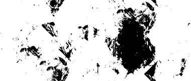 Kirli Siyah ve Beyaz Kumlu Tek Renkli Vektör Soyut Doku