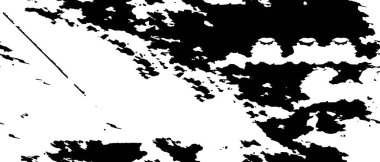 Kirli Siyah ve Beyaz Kumlu Tek Renkli Vektör Soyut Doku