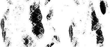 Kirli Siyah ve Beyaz Doku, Tek Renkli Soyut Grunge ile Vektör Arkaplan