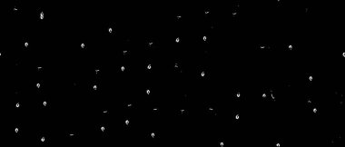 Kirli Siyah ve Beyaz Doku, Tek Renkli Soyut Grunge ile Vektör Arkaplan