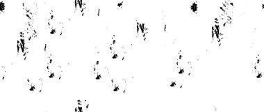 Kirli Siyah ve Beyaz Doku, Tek Renkli Soyut Grunge ile Vektör Arkaplan