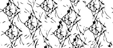 Gölgeli Sert Tek Renkli Siyah ve Beyaz Yüzey, Grunge desenli Vektör Arkaplan