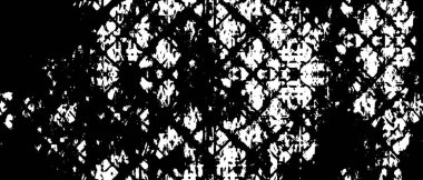 Gölgeli Sert Tek Renkli Siyah ve Beyaz Yüzey, Grunge desenli Vektör Arkaplan