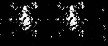 Gölgeli Sert Tek Renkli Siyah ve Beyaz Yüzey, Grunge desenli Vektör Arkaplan