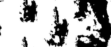 Gölgeli Sert Tek Renkli Siyah ve Beyaz Yüzey, Grunge desenli Vektör Arkaplan