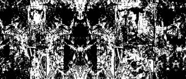 Gölgeli Sert Tek Renkli Siyah ve Beyaz Yüzey, Grunge desenli Vektör Arkaplan