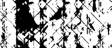 Gölgeli Sert Tek Renkli Siyah ve Beyaz Yüzey, Grunge desenli Vektör Arkaplan