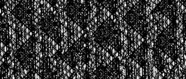 Soyut Siyah ve Beyaz Desen Vektör Arkaplanının Sert Tek Renkli Grunge Uyumu