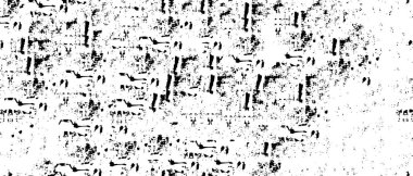 Soyut Siyah ve Beyaz Desen Vektör Arkaplanının Sert Tek Renkli Grunge Uyumu