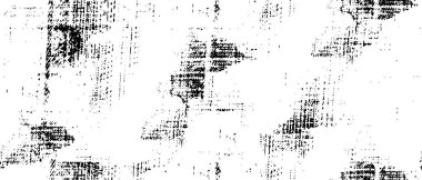 Soyut Siyah ve Beyaz Desen Vektör Arkaplanının Sert Tek Renkli Grunge Uyumu
