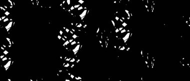 Soyut Siyah ve Beyaz Desen Vektör Arkaplanının Sert Tek Renkli Grunge Uyumu