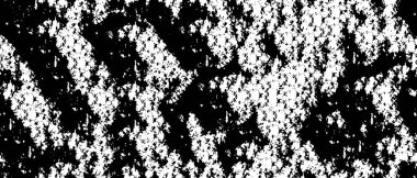 Soyut Siyah ve Beyaz Desen Vektör Arkaplanının Sert Tek Renkli Grunge Uyumu