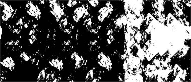 Mürekkep lekeli Grunge Tek Renkli Soyut, Siyah ve Beyaz Yüzey Tasarımınız İçin Doku