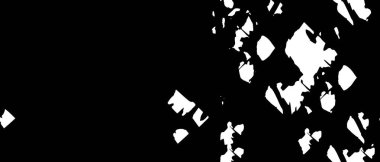 Mürekkep lekeli Grunge Tek Renkli Soyut, Siyah ve Beyaz Yüzey Tasarımınız İçin Doku