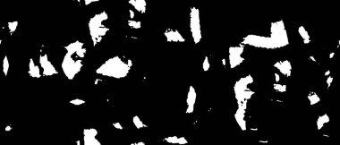 Mürekkep lekeli Grunge Tek Renkli Soyut, Siyah ve Beyaz Yüzey Tasarımınız İçin Doku