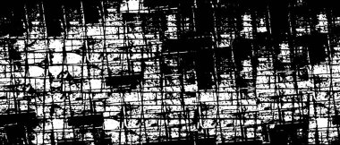 Mürekkep lekeli Grunge Tek Renkli Soyut, Siyah ve Beyaz Yüzey Tasarımınız İçin Doku