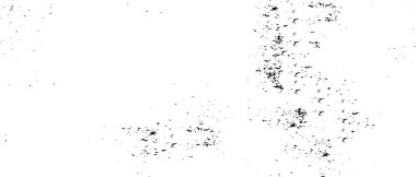 Mürekkep lekeli Grunge Tek Renkli Soyut, Siyah ve Beyaz Yüzey Tasarımınız İçin Doku