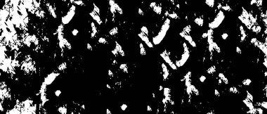 Mürekkep lekeli Grunge Tek Renkli Soyut, Siyah ve Beyaz Yüzey Tasarımınız İçin Doku