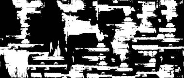 Mürekkep lekeli Grunge Tek Renkli Soyut, Siyah ve Beyaz Yüzey Tasarımınız İçin Doku