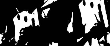 Soyut grunge ızgara çizgisi yarım ton arkaplan deseni. Siyah ve beyaz çizgi vektör çizimi