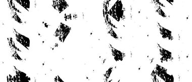 Siyah dokuda sıkıntılı bir arka plan. Çizikler ve çizikler olan doku. soyut vektör illüstrasyonu.