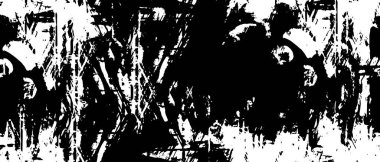 Tek renkli noktalı grunge dokusu. Soyut siyah beyaz arkaplan