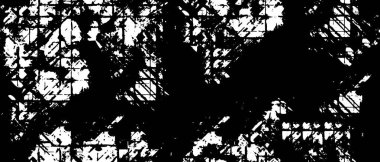 Tek renkli noktalı grunge dokusu. Soyut siyah beyaz arkaplan