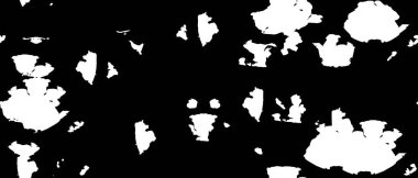 Grunge üst üste biniyor. Soyut siyah-beyaz vektör arkaplanı. Çatlak, leke ve noktalarda kirli desenli tek renkli klasik yüzey. Karanlık korku tarzında eski bir duvar.