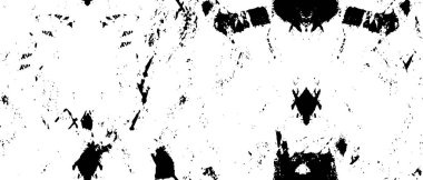 Tek renkli noktalı grunge dokusu. Noktalı siyah beyaz arkaplan. 