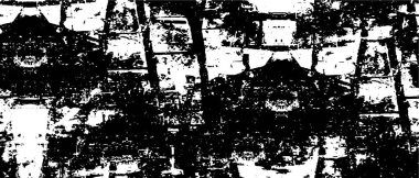 Tek renkli noktalı grunge dokusu. Noktalı siyah beyaz arkaplan. 