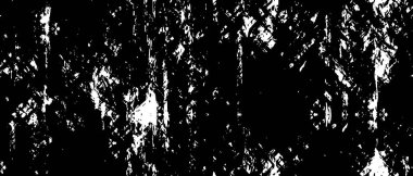 Siyah ve beyaz renkli soyut koyu doku, vektör illüstrasyonu