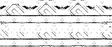 Siyah ve beyaz renkli soyut koyu doku, vektör illüstrasyonu