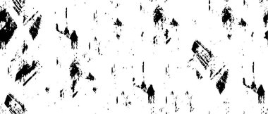 Siyah ve beyaz renkli soyut koyu doku, vektör illüstrasyonu