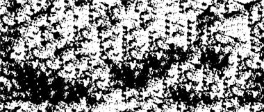 Soyut Kara Damga kaba vektör arka planında sıkıntı yaratıyor. Arkaplan için siyah grunge dokusu