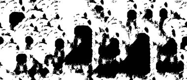 Soyut Kara Damga kaba vektör arka planında sıkıntı yaratıyor. Arkaplan için siyah grunge dokusu