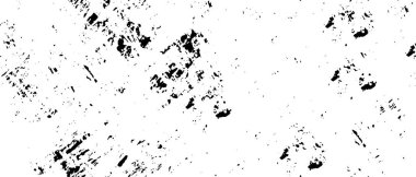 Soyut Kara Damga kaba vektör arka planında sıkıntı yaratıyor. Arkaplan için siyah grunge dokusu