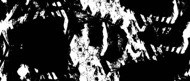 Siyah soyut sıkıntı vektör arka planı. Arkaplan için siyah grunge dokusu