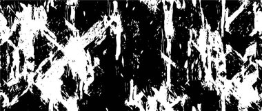 Soyut siyah-beyaz vektör arkaplanı. Sıkıntılı Siyah ve Beyaz Yüzey