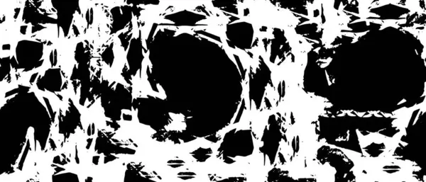 Abstract Black Stamp Distress Rough Vector Background Black Grunge Texture — 图库矢量图片