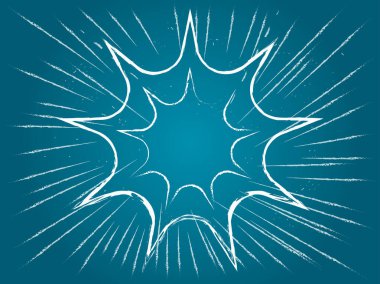 vektör el çizimi Blow soyut arkaplanı   