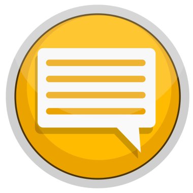 İleti simgesi, vektör içeren konuşma balonu