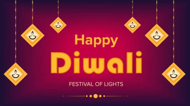 Geleneksel Diwali festivali geleneksel dekoratif geçmişi                 