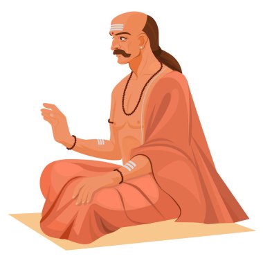 Hint Ruhani Gurusunun vektör çizimi