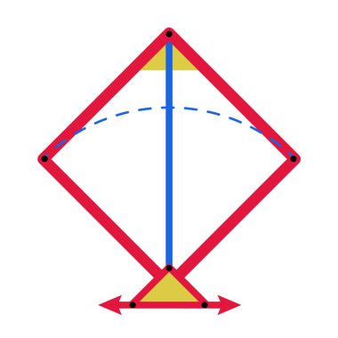 Matematik kavramının vektör illüstrasyonu
